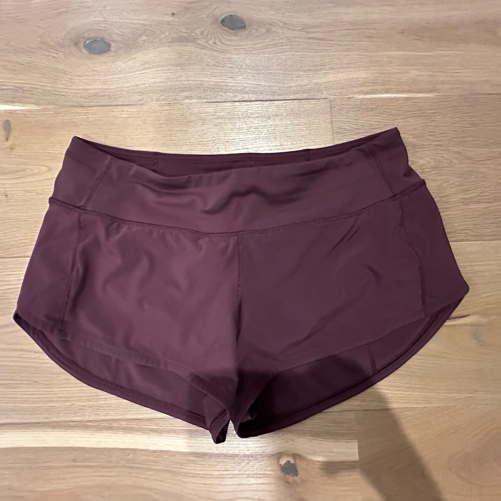 Women's Burgundy Shorts